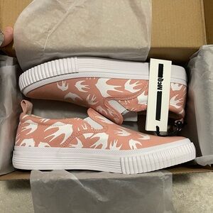 NIB Women’s Size 10 (Euro Sz 40) Alexander McQueen MCQ Swallow Slip-on Sneakers